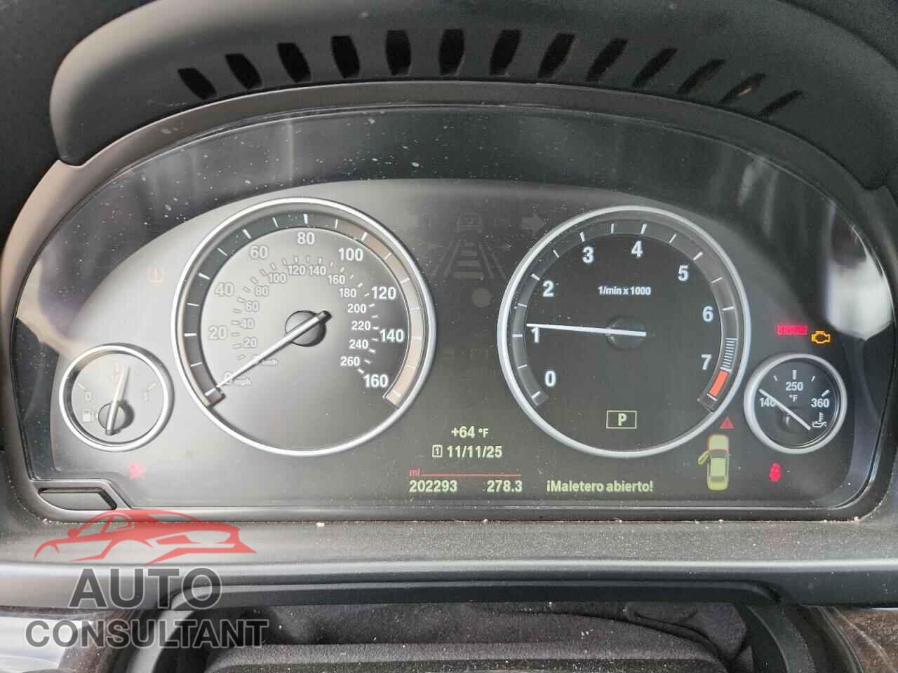 BMW 5 SERIES 2015 - WBA5A7C51FD623886