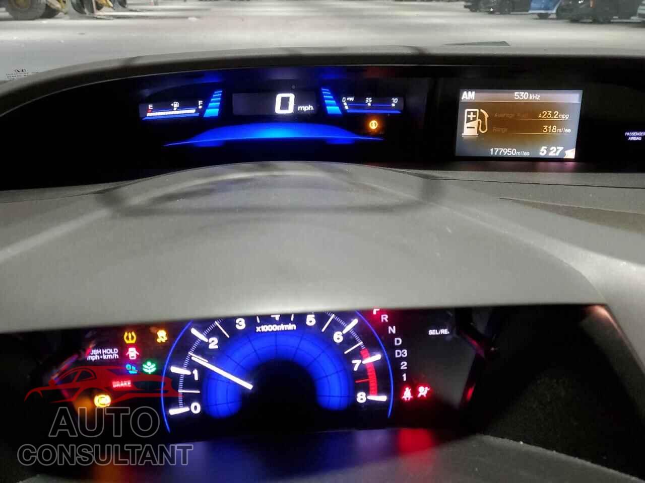 HONDA CIVIC 2012 - 19XFB2F55CE085478