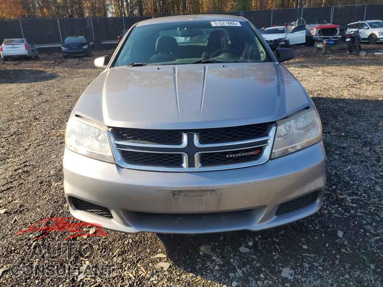 DODGE AVENGER 2013 - 1C3CDZAG9DN756019