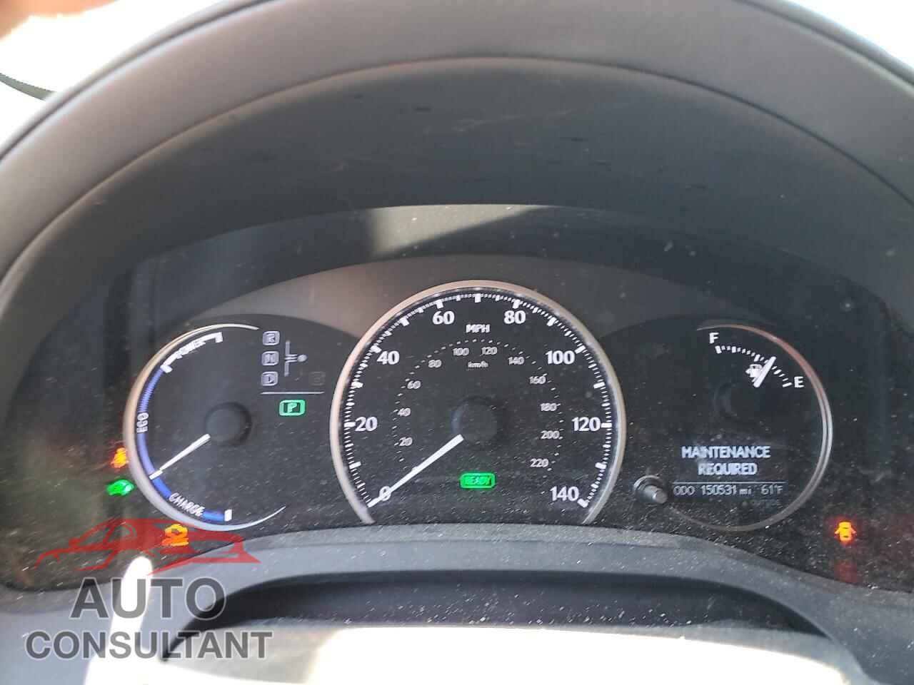 LEXUS CT 200 2013 - JTHKD5BH2D2151671