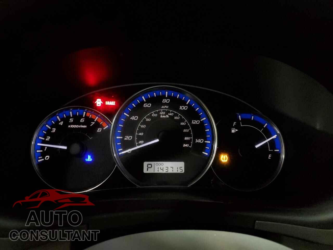 SUBARU FORESTER 2010 - JF2SH6AC7AH731834