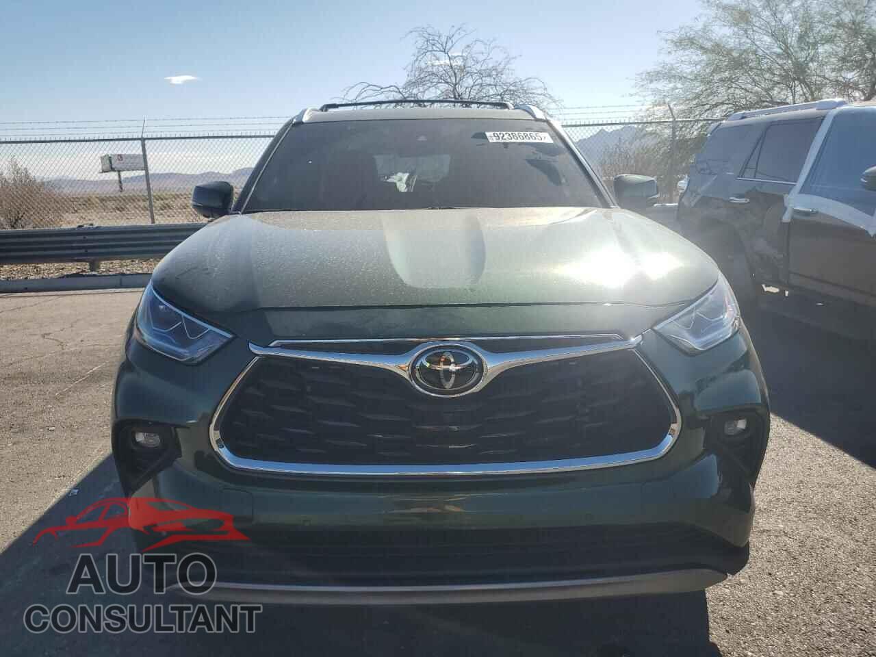 TOYOTA HIGHLANDER 2023 - 5TDKDRAH2PS510542