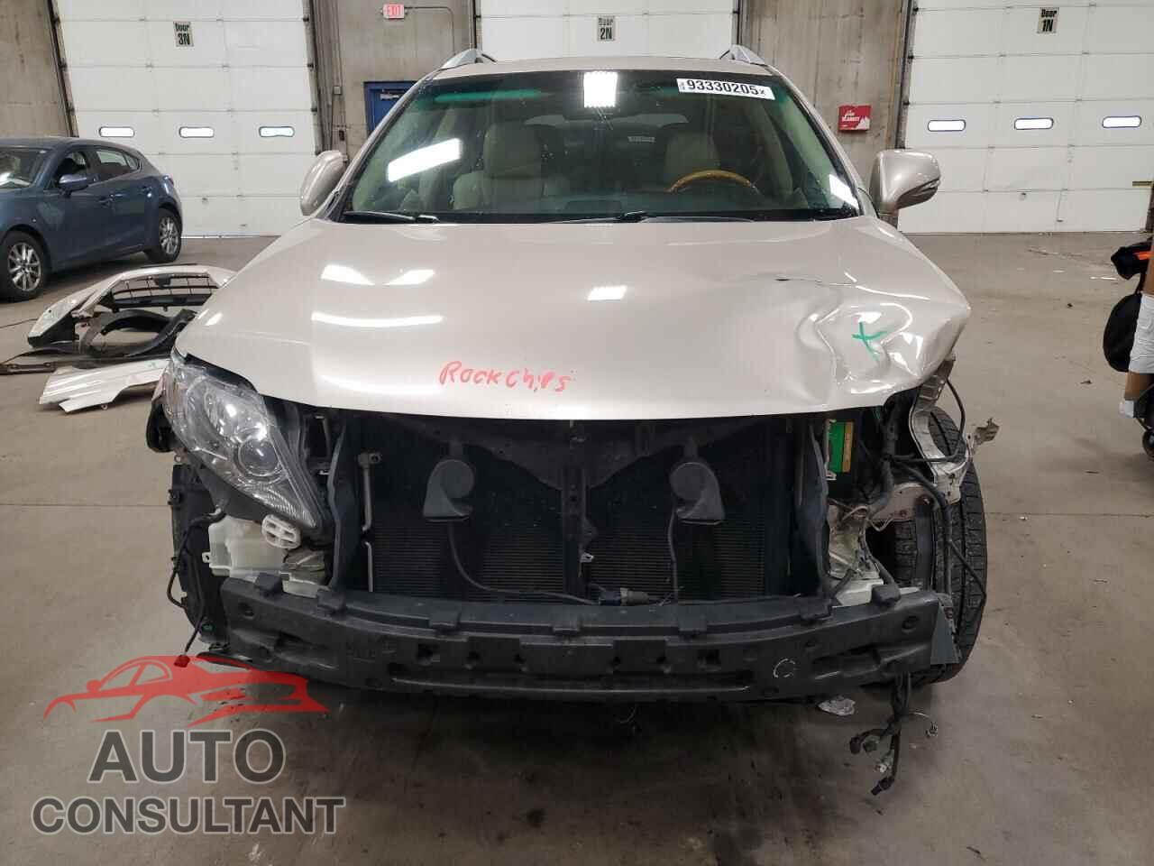 LEXUS RX350 2012 - 2T2BK1BAXCC120943