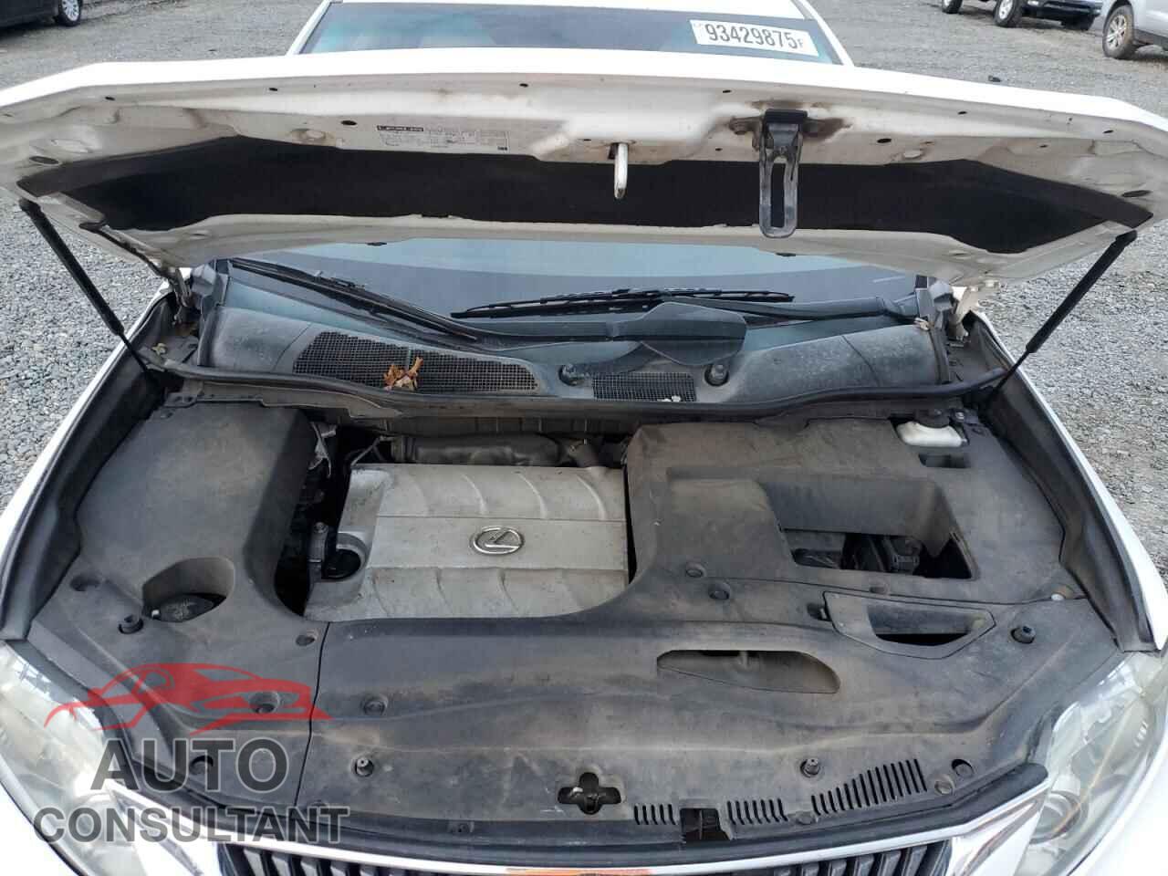 LEXUS RX350 2011 - 2T2ZK1BA7BC059144