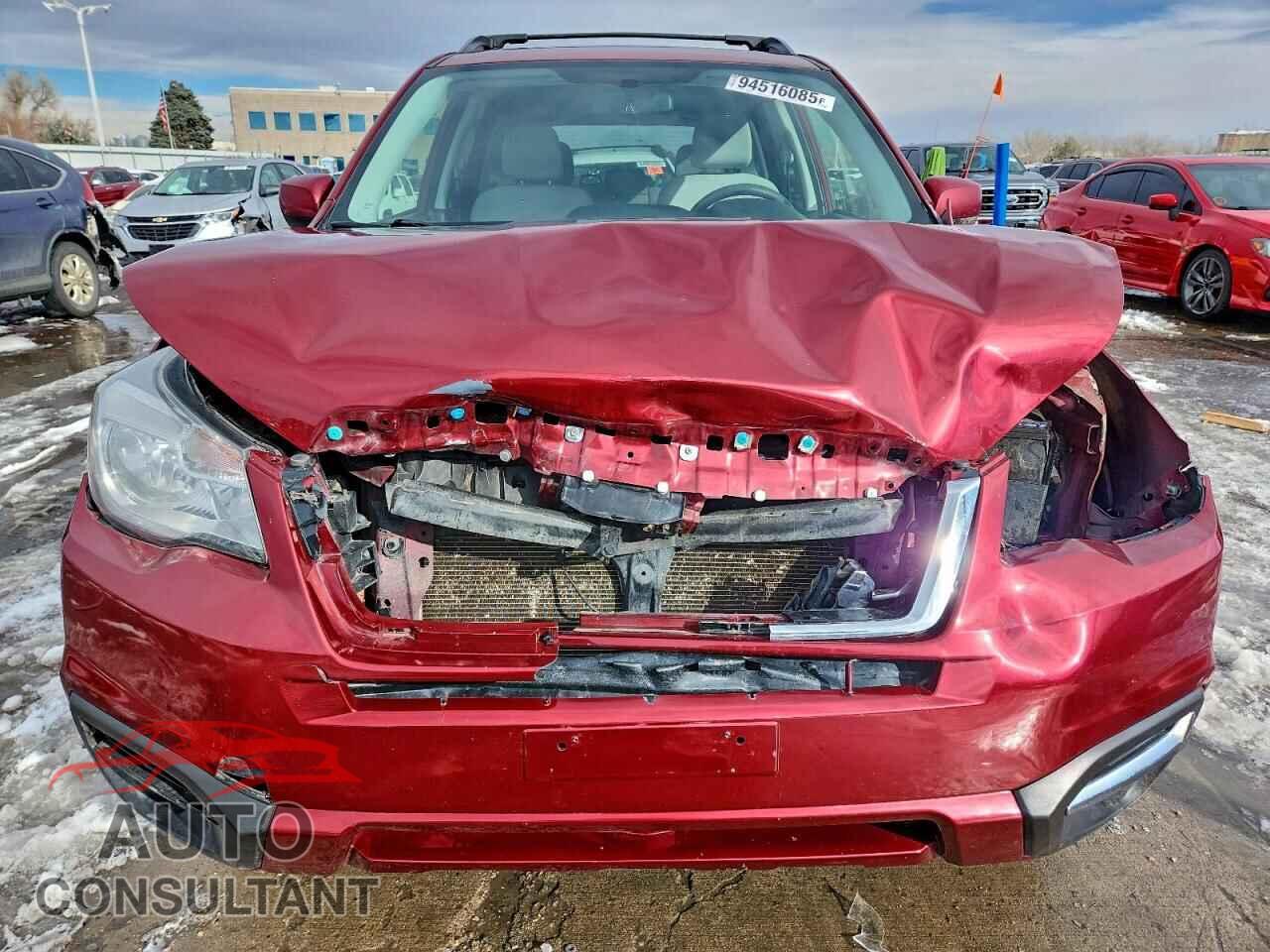 SUBARU FORESTER 2018 - JF2SJAEC2JH499032