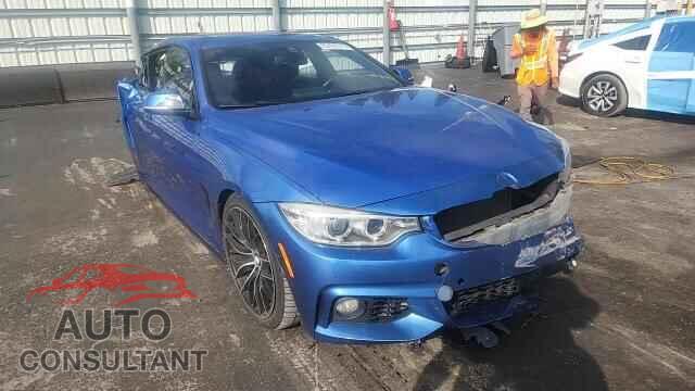 BMW 4 SERIES 2017 - WBA4E3C51HG186952