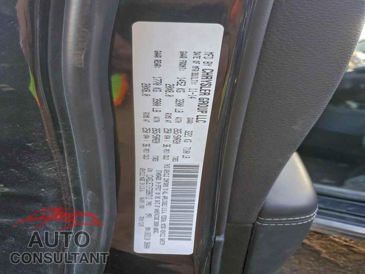 DODGE DURANGO 2015 - 1C4SDJET1FC690712