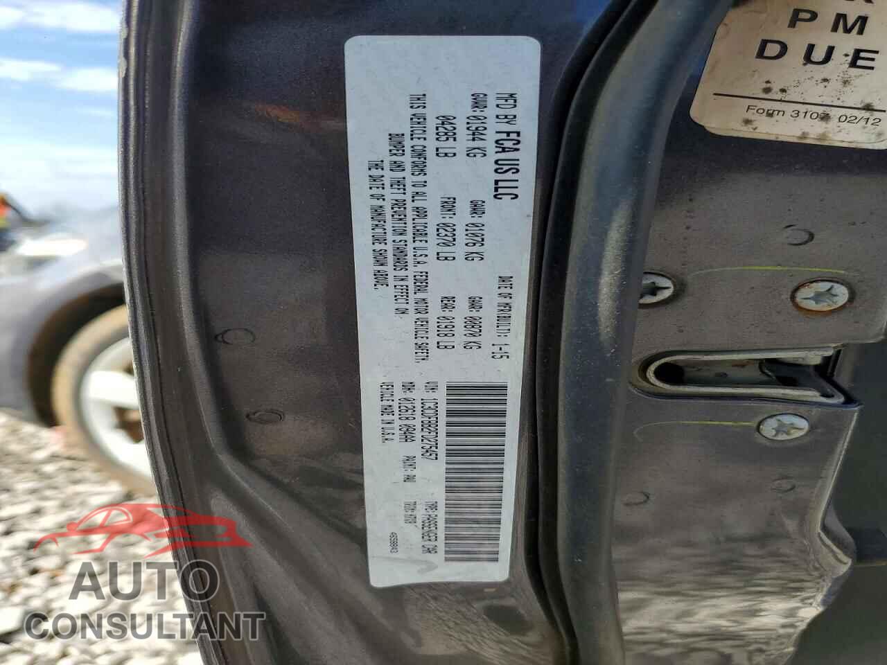 DODGE DART 2015 - 1C3CDFBB2FD275457
