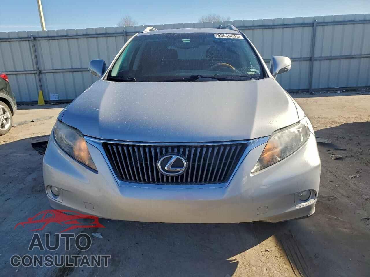 LEXUS RX350 2012 - 2T2BK1BA4CC134367