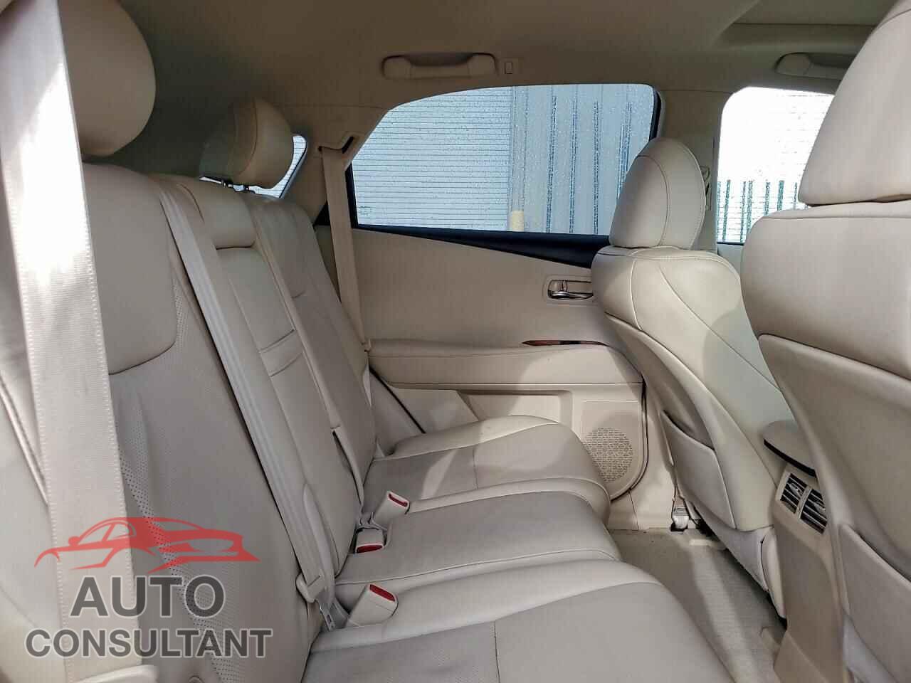 LEXUS RX350 2012 - 2T2BK1BA4CC151041