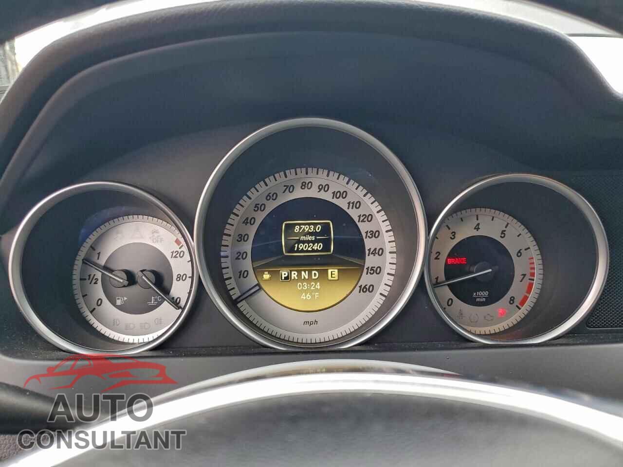MERCEDES-BENZ C-CLASS 2012 - WDDGF8BB7CF909516