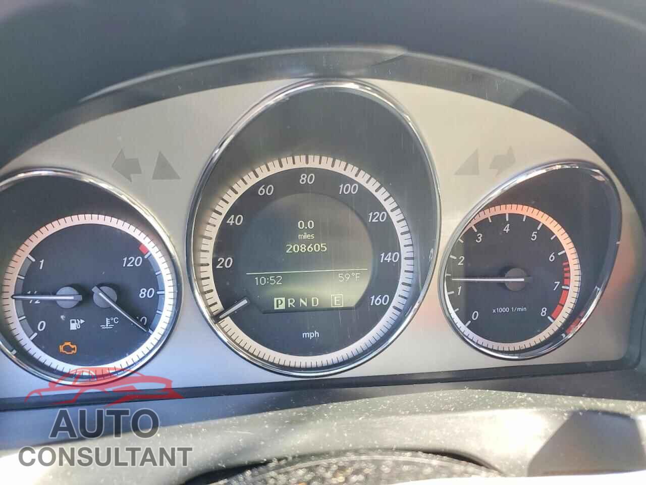 MERCEDES-BENZ C-CLASS 2011 - WDDGF5EB5BA476834