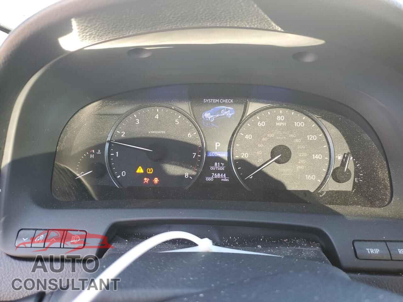 LEXUS LS460 2013 - JTHBL5EF5D5115422