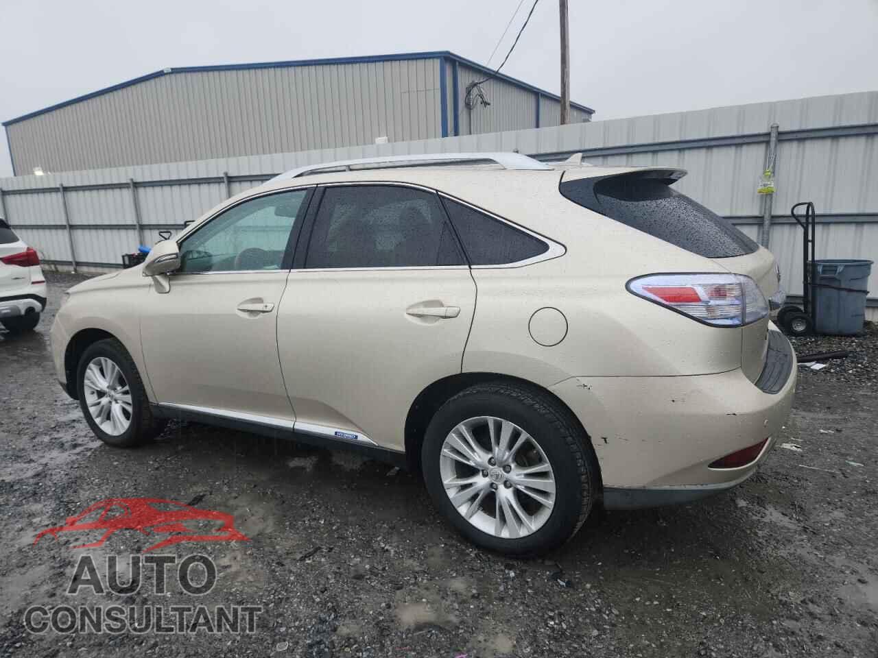 LEXUS RX450 2012 - JTJBC1BA6C2424526