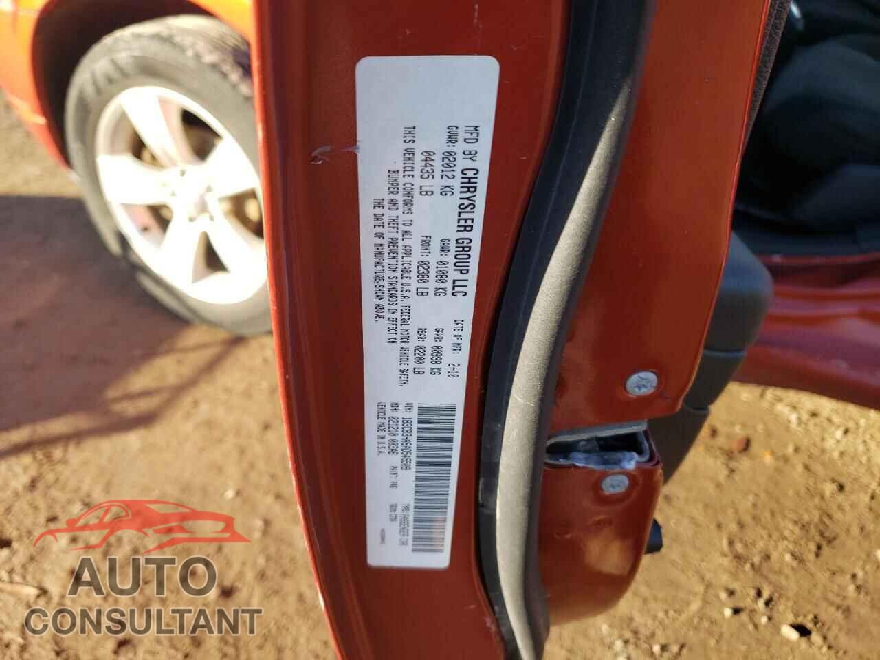 DODGE CALIBER 2010 - 1B3CB3HA8AD545509