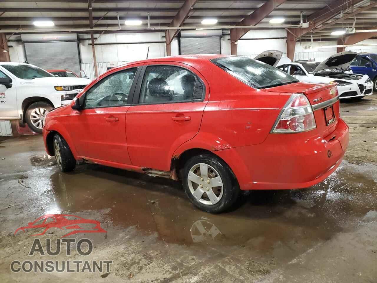 CHEVROLET AVEO 2010 - KL1TD5DE3AB097566