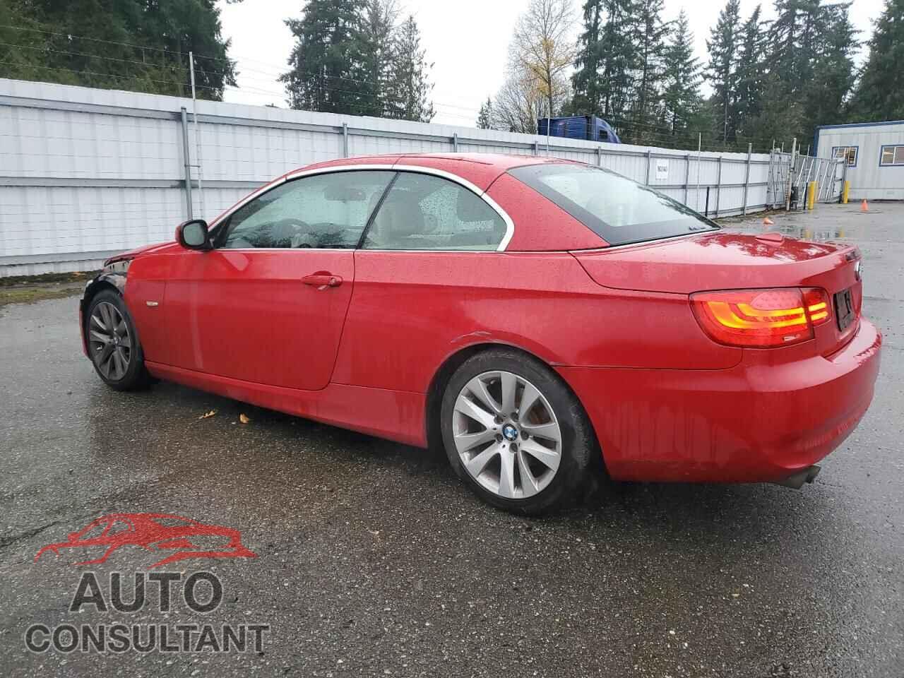 BMW 3 SERIES 2011 - WBADW7C50BE727285