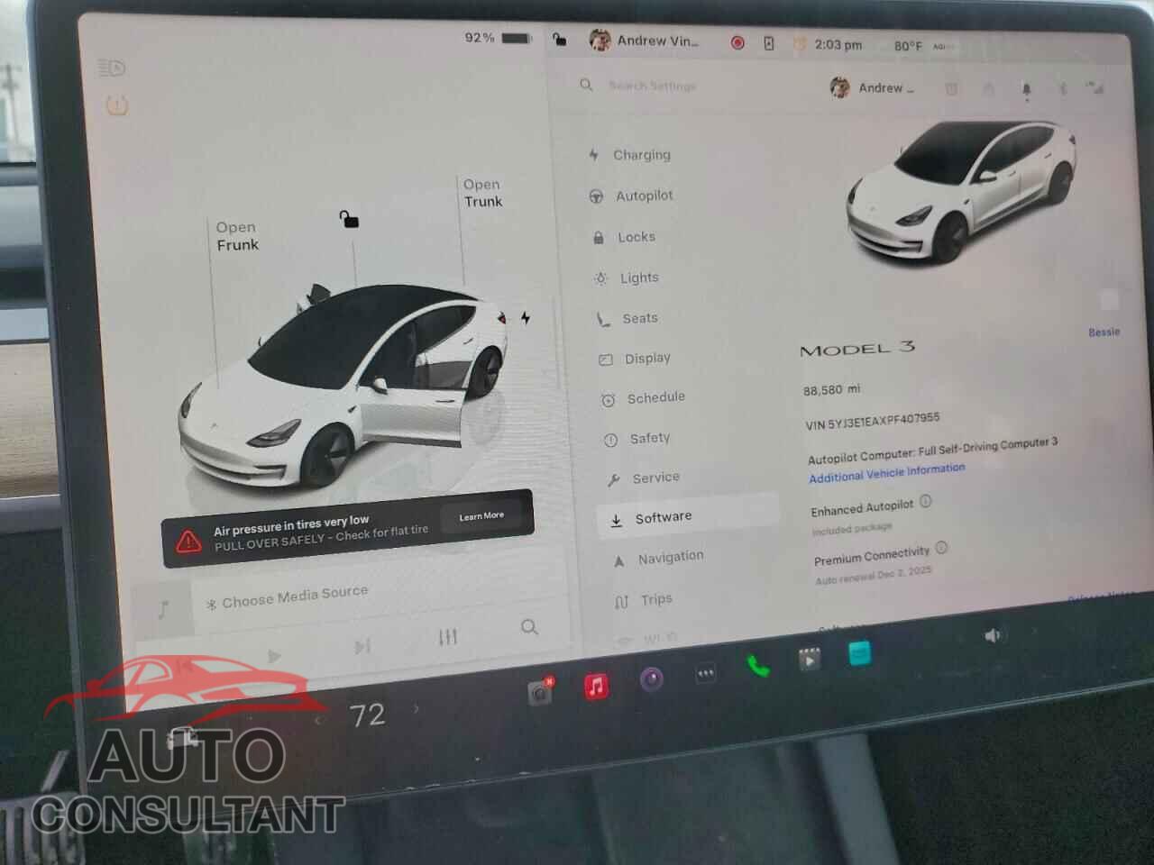 TESLA MODEL 3 2023 - 5YJ3E1EAXPF407955