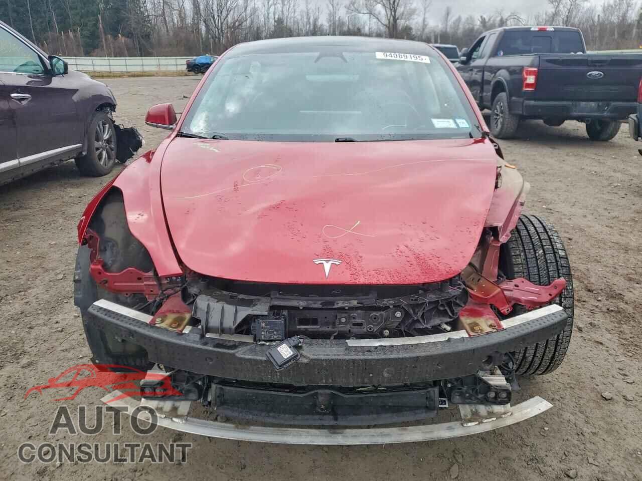 TESLA MODEL 3 2019 - 5YJ3E1EB8KF389652
