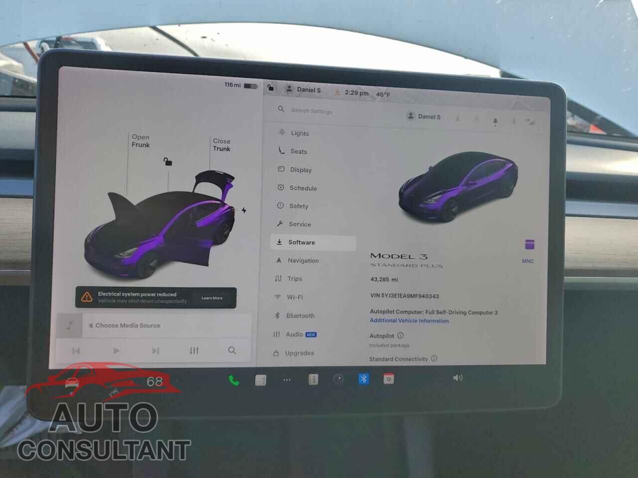 TESLA MODEL 3 2021 - 5YJ3E1EA9MF940343