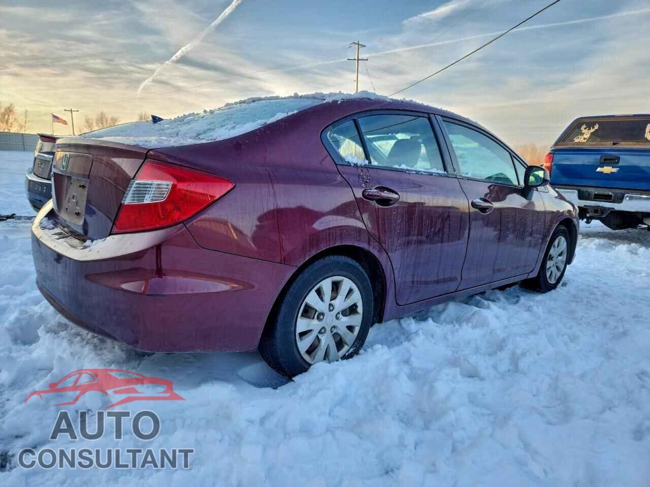 HONDA CIVIC 2012 - 2HGFB2F51CH502617