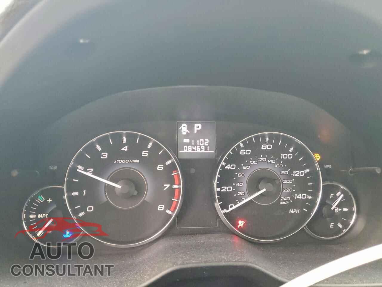 SUBARU OUTBACK 2012 - 4S4BRBKC8C3242017