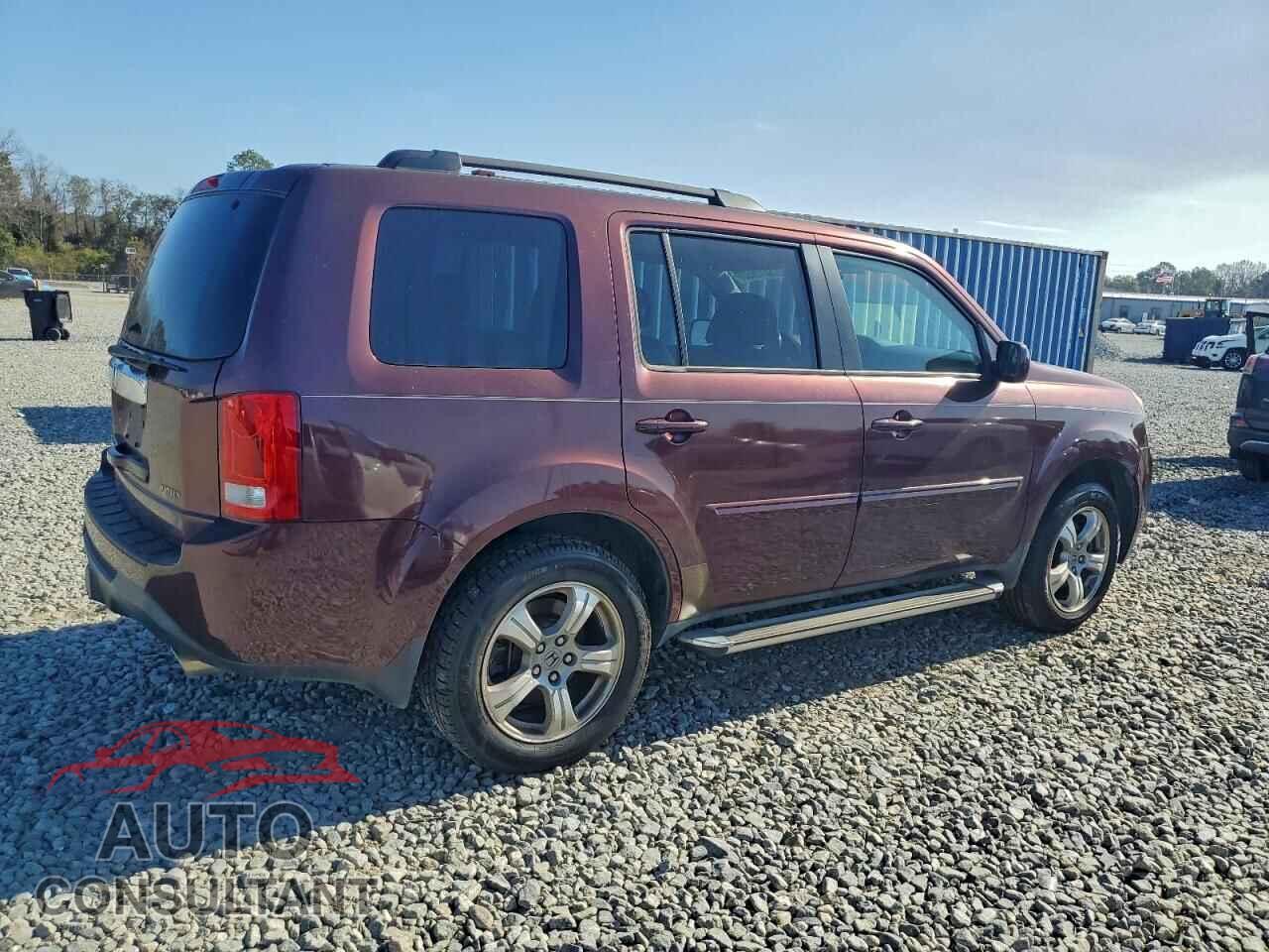 HONDA PILOT 2013 - 5FNYF3H51DB032336
