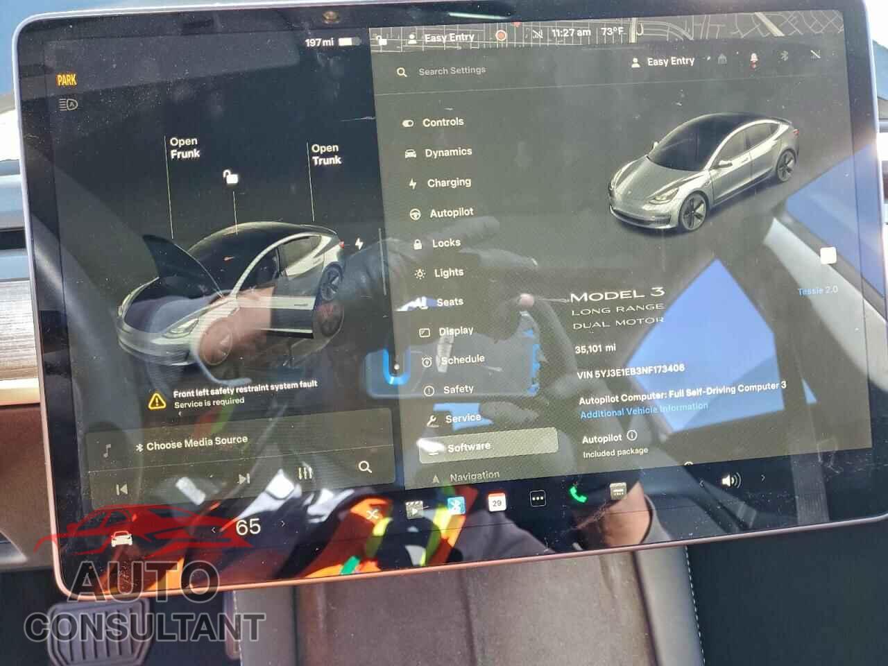 TESLA MODEL 3 2022 - 5YJ3E1EB3NF173406