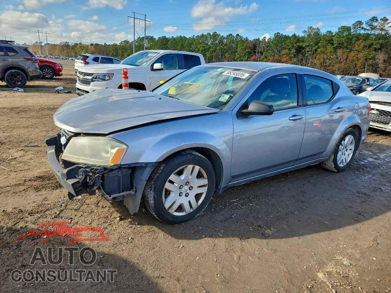 DODGE AVENGER 2013 - 1C3CDZAB1DN591782