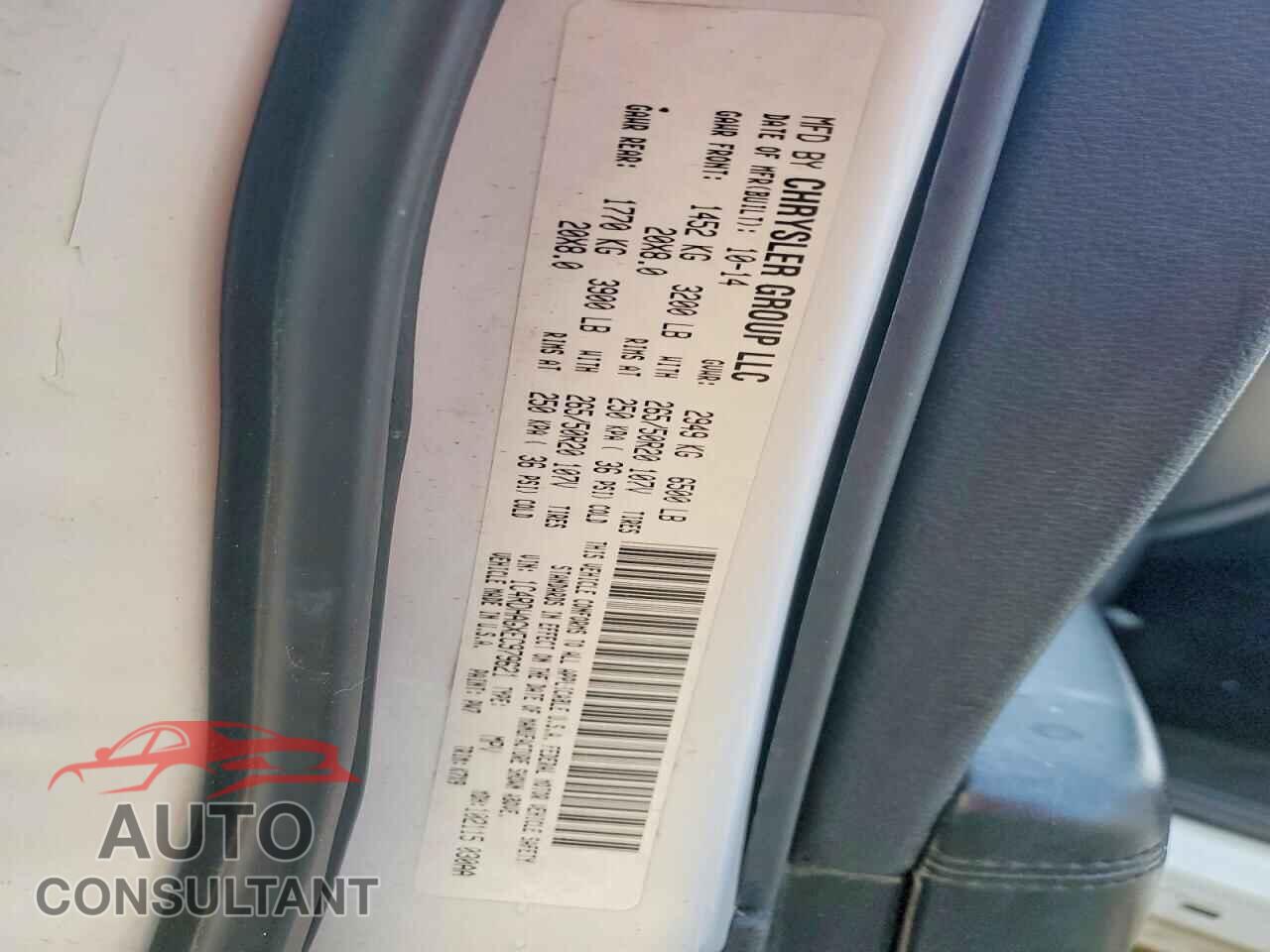 DODGE DURANGO 2014 - 1C4RDHAGXEC979621