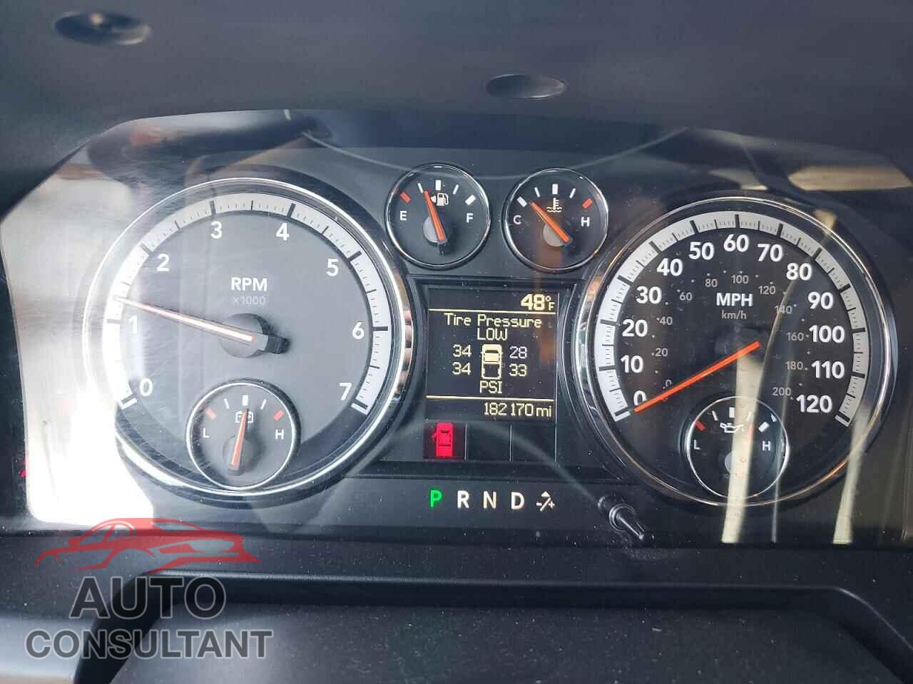 DODGE RAM 1500 2012 - 1C6RD7FT5CS244281