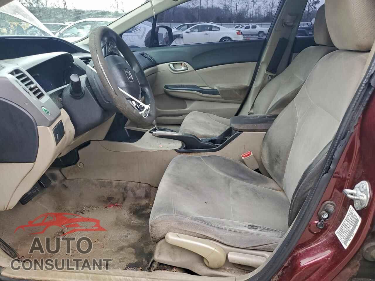HONDA CIVIC 2012 - 19XFB2F56CE093024