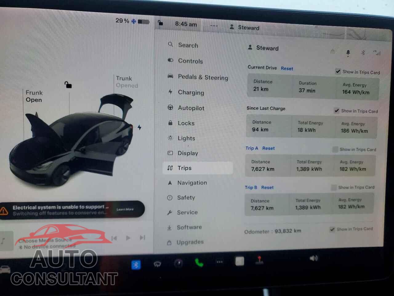 TESLA MODEL 3 2019 - 5YJ3E1EA2KF413872