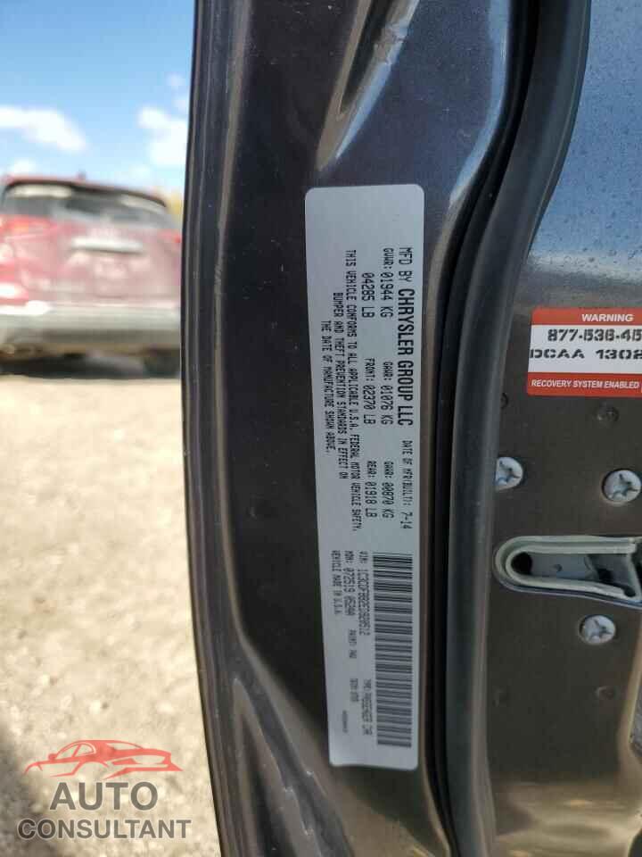 DODGE DART 2014 - 1C3CDFBB2ED920512