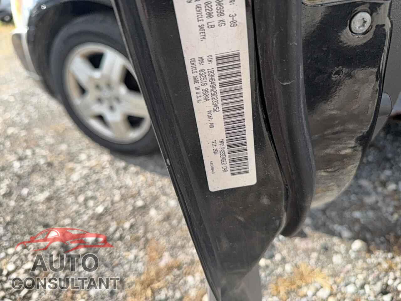 DODGE CALIBER 2009 - 1B3HB48A29D233452