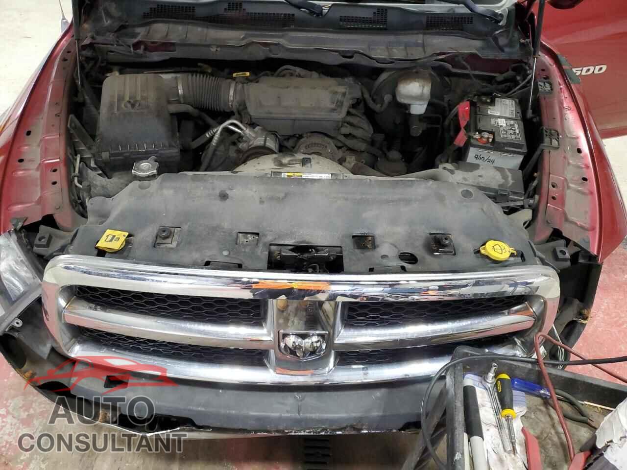 DODGE RAM 1500 2012 - 3C6JD7AP1CG201605
