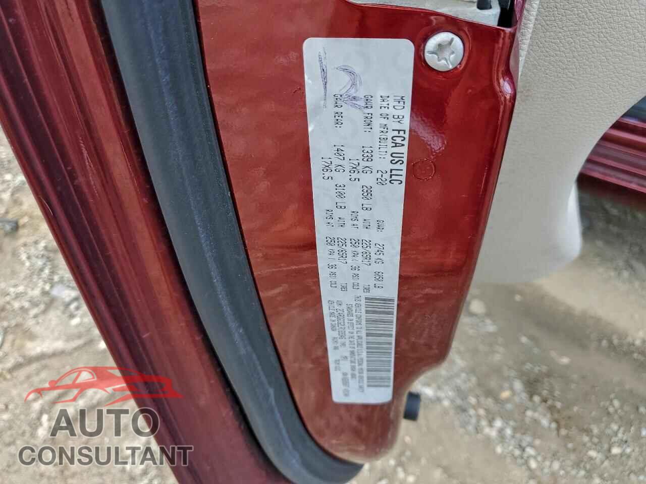 DODGE CARAVAN 2020 - 2C4RDGCG2LR169346