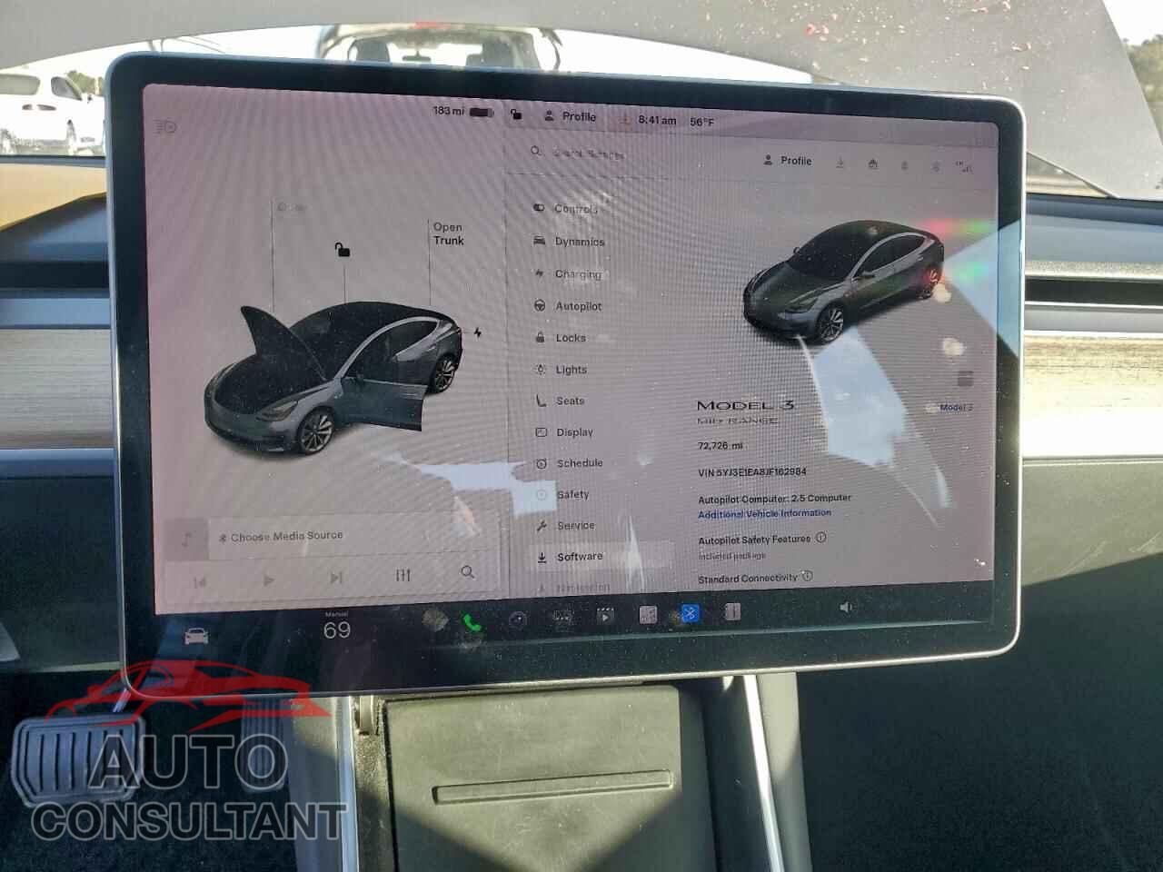 TESLA MODEL 3 2018 - 5YJ3E1EA8JF162984