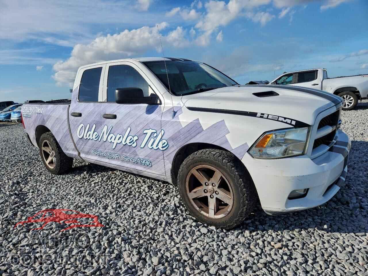 DODGE RAM 1500 2012 - 1C6RD6FT0CS289817