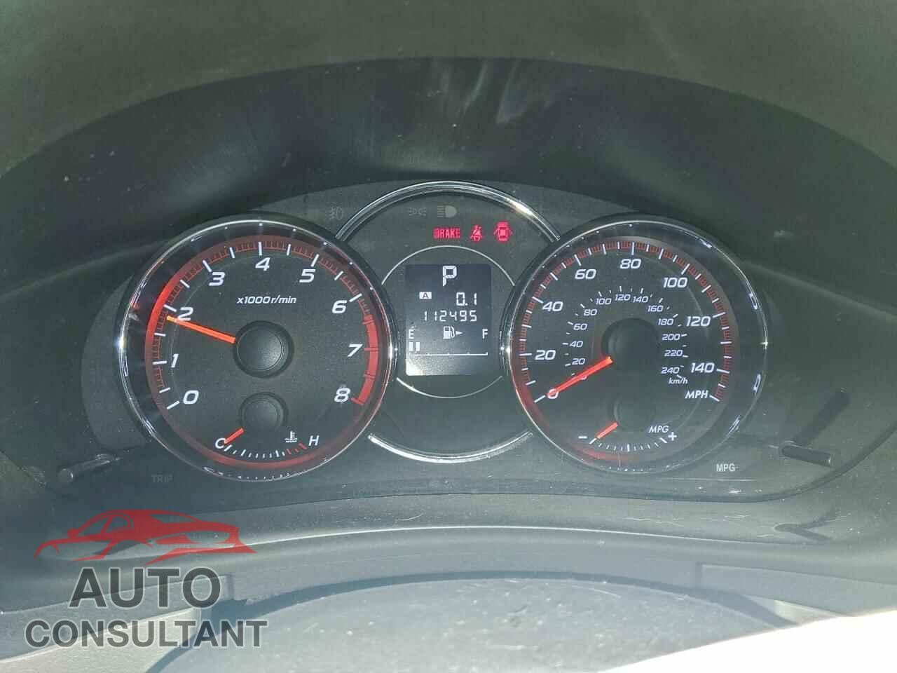 SUBARU FORESTER 2011 - JF2SHBGC8BH712856