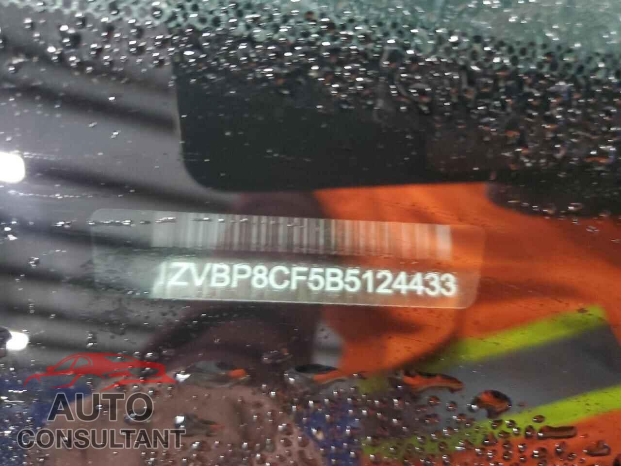 FORD MUSTANG 2011 - 1ZVBP8CF5B5124433