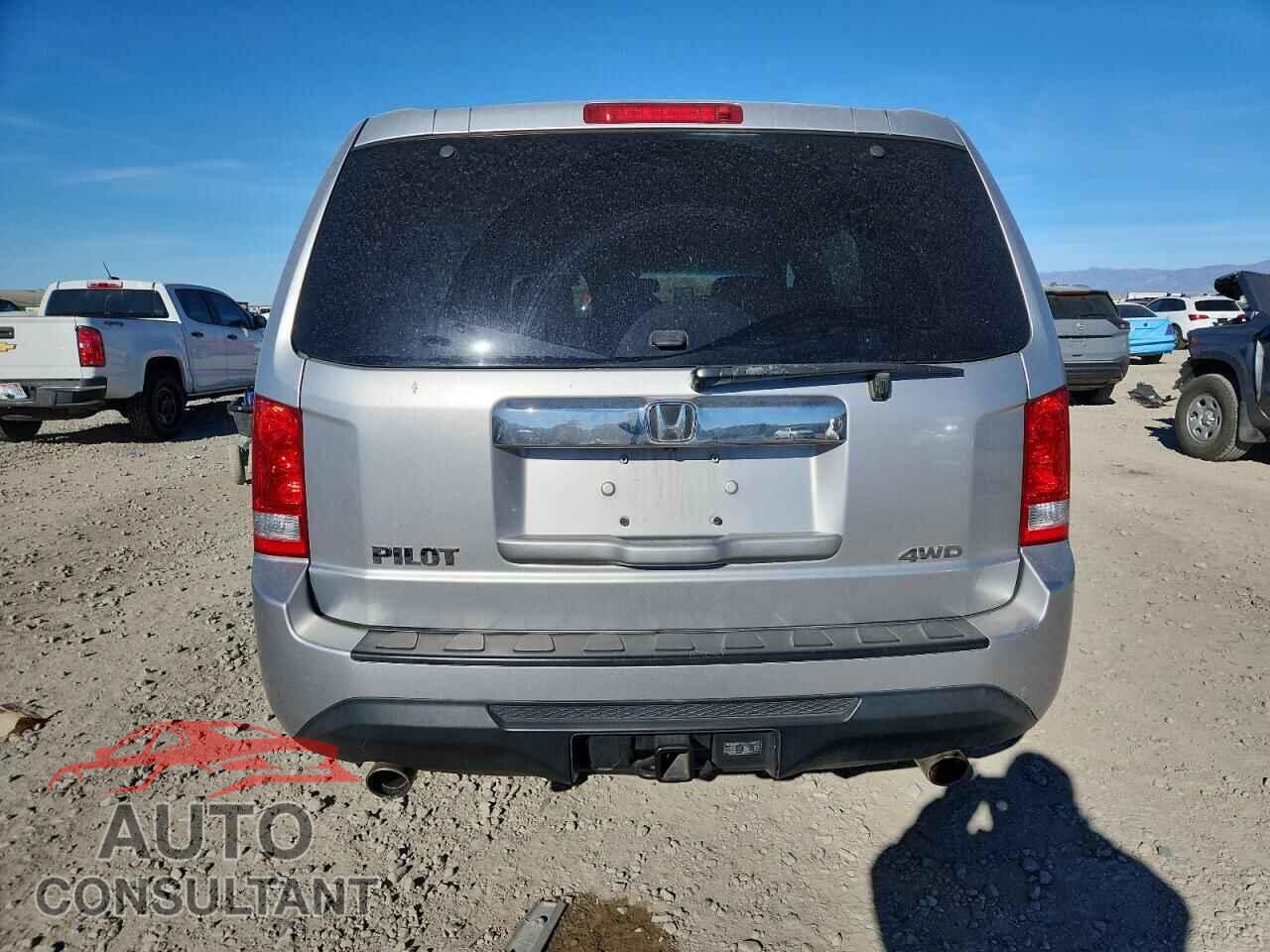 HONDA PILOT 2013 - 5FNYF4H67DB078977