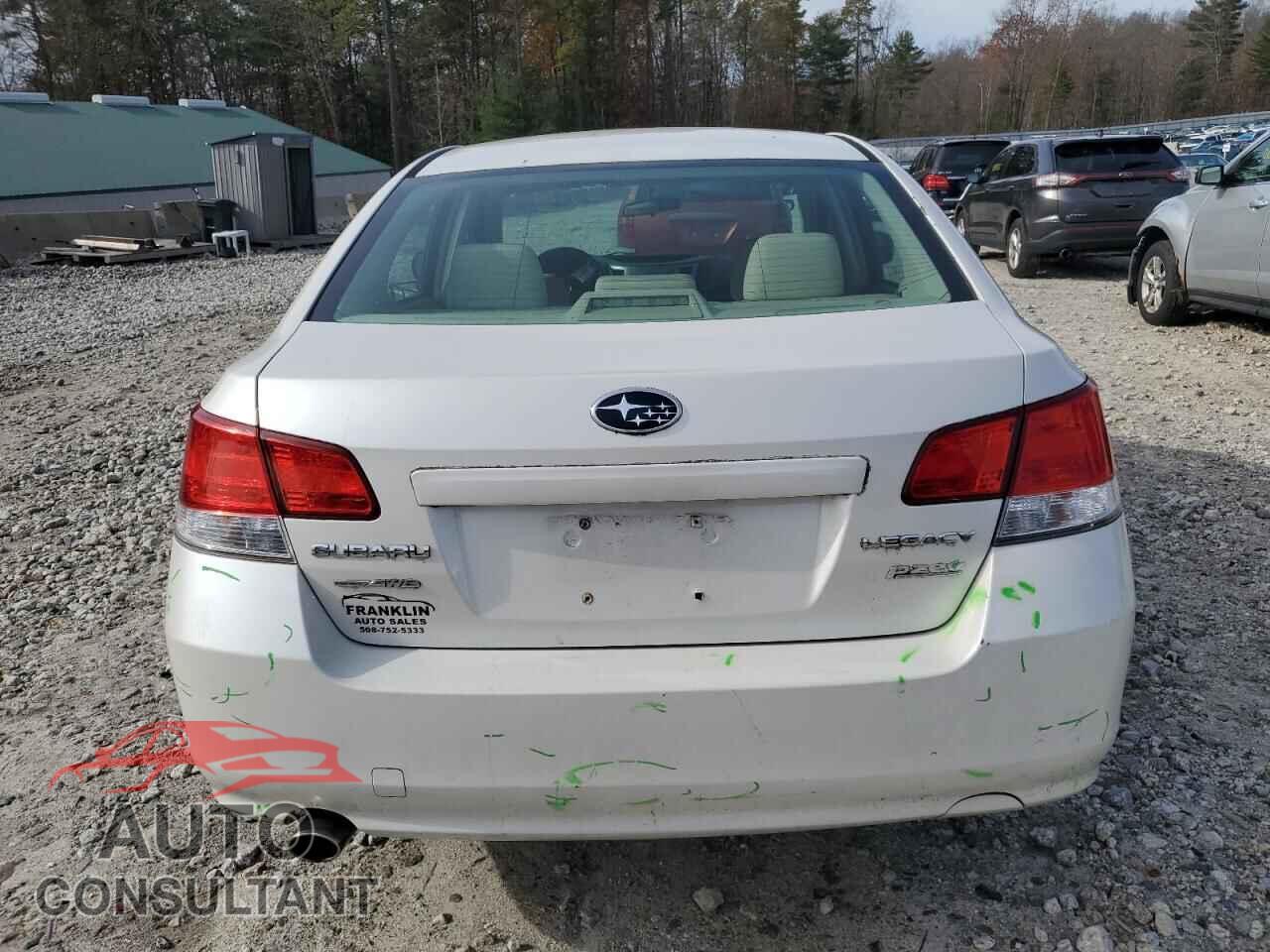 SUBARU LEGACY 2011 - 4S3BMBB69B3225416