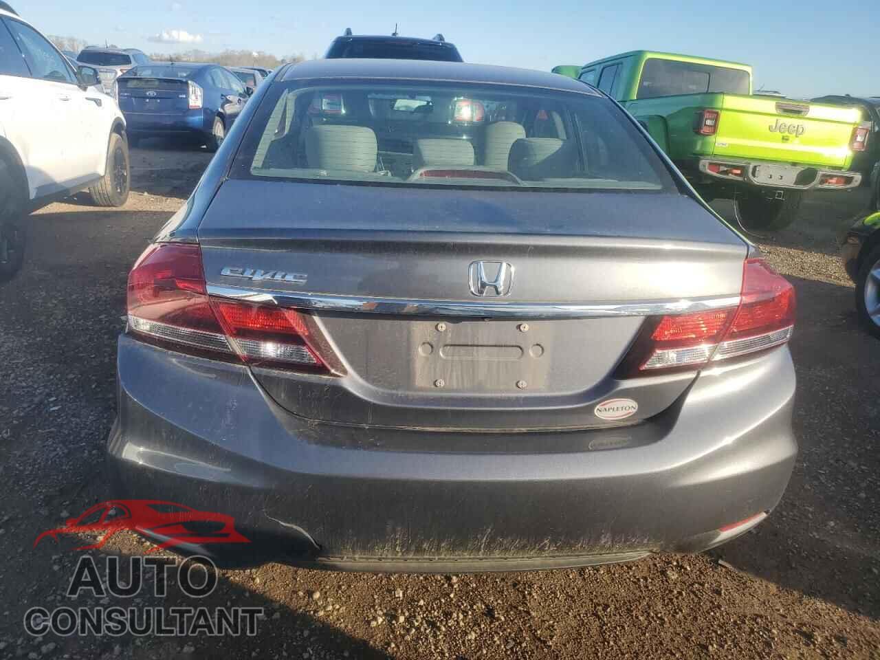 HONDA CIVIC 2013 - 19XFB2F59DE084058