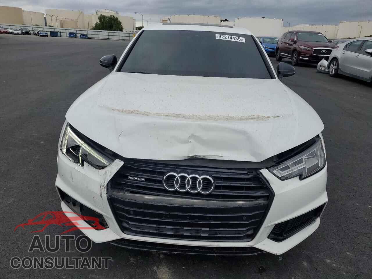 AUDI A4 2017 - WAUENAF43HA142014