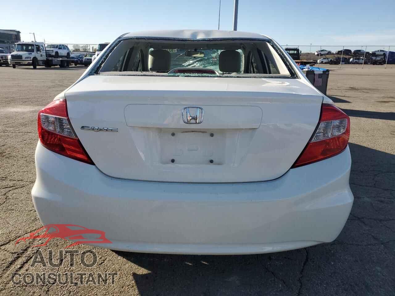 HONDA CIVIC 2012 - 2HGFB2F54CH607460