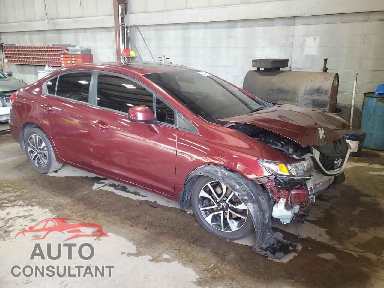 HONDA CIVIC 2013 - 2HGFB2F96DH508630