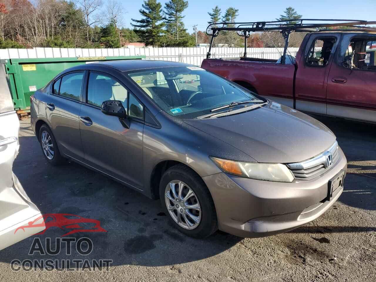 HONDA CIVIC 2012 - 2HGFB2F52CH598743