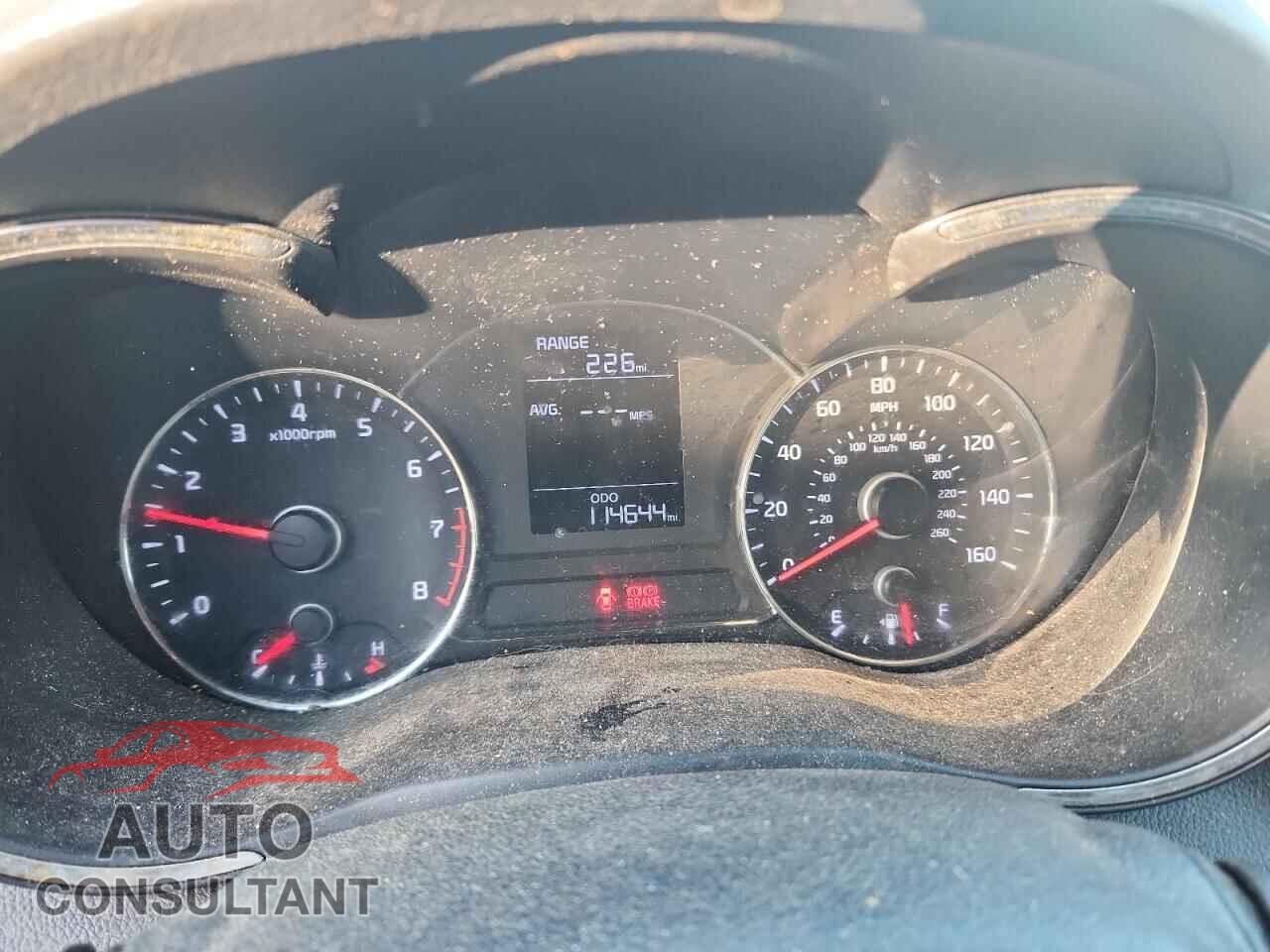 KIA FORTE 2016 - KNAFK4A63G5543254