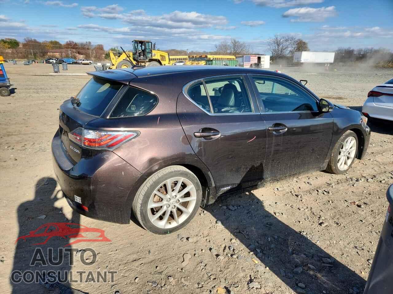 LEXUS CT 200 2012 - JTHKD5BH1C2082177